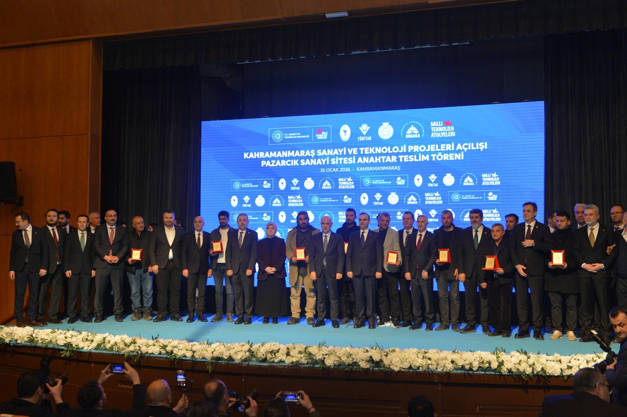 Kahramanmaraş’ta 6,4 Milyar TL’lik 18 Yeni Sanayi ve Teknoloji Projesi Açıldı-1