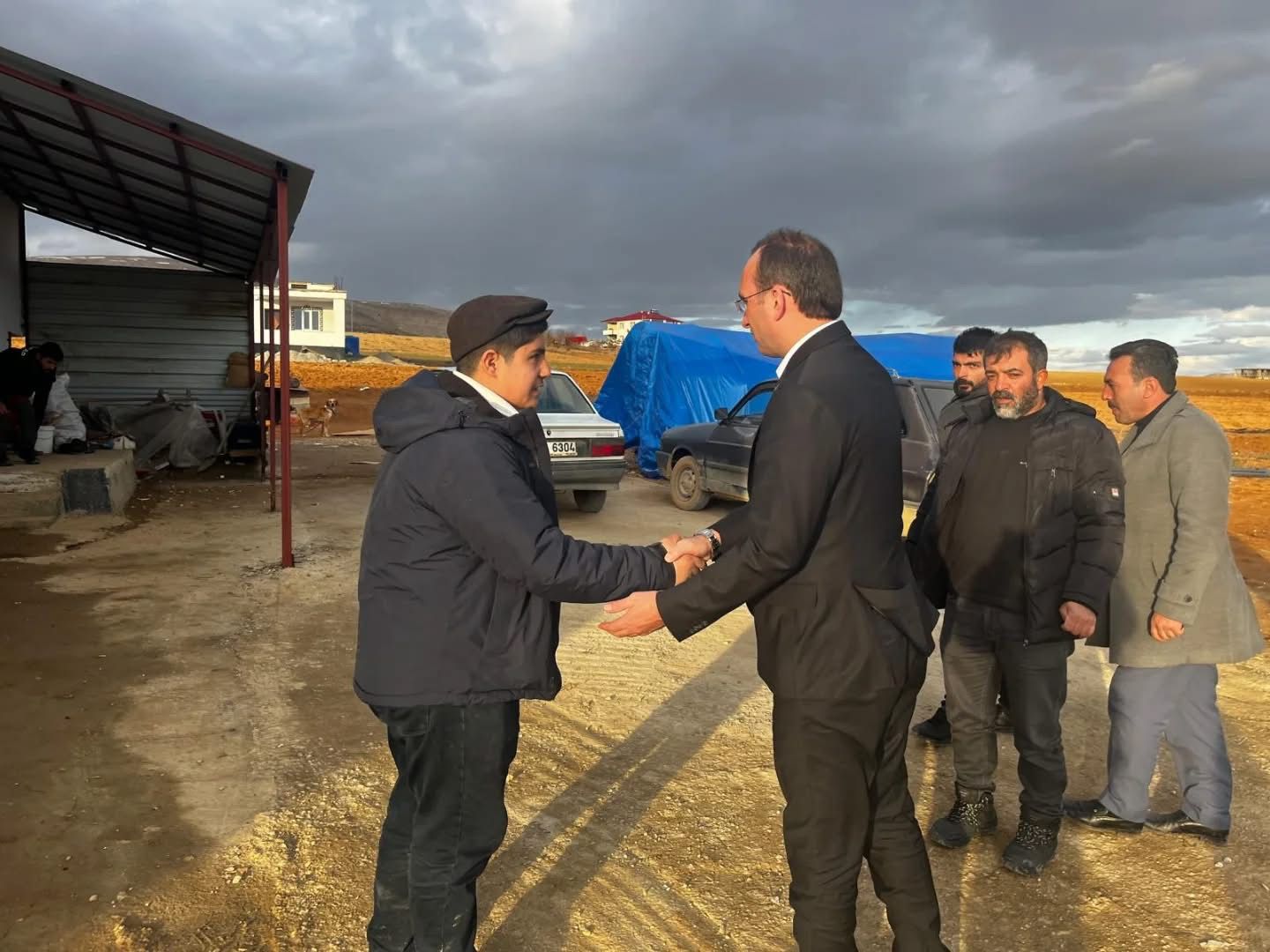 Afşin Kaymakamı Sarıdoğan’dan Taziye Ziyareti1