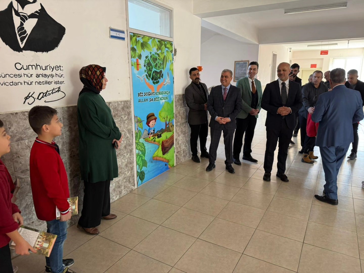 Afşinbey İlkokulu’nda Yeni Kütüphane Açıldı2