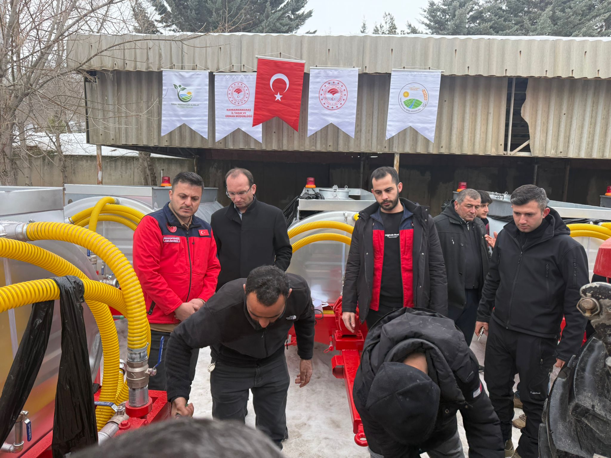 Afşin’de Çiftçilere %100 Hibeli Basınçlı Su Tankeri Desteği (2)