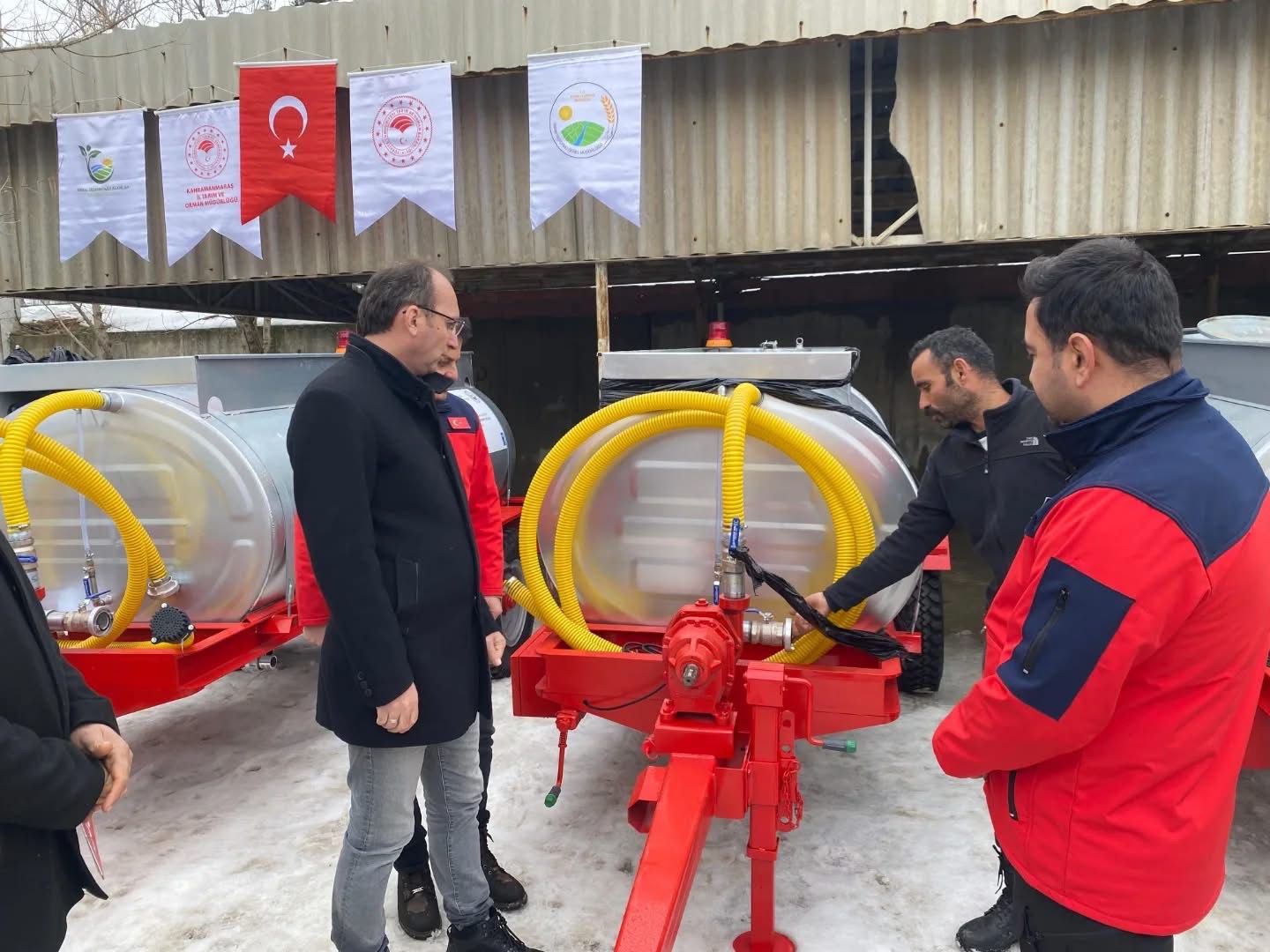 Afşin’de Çiftçilere %100 Hibeli Basınçlı Su Tankeri Desteği2