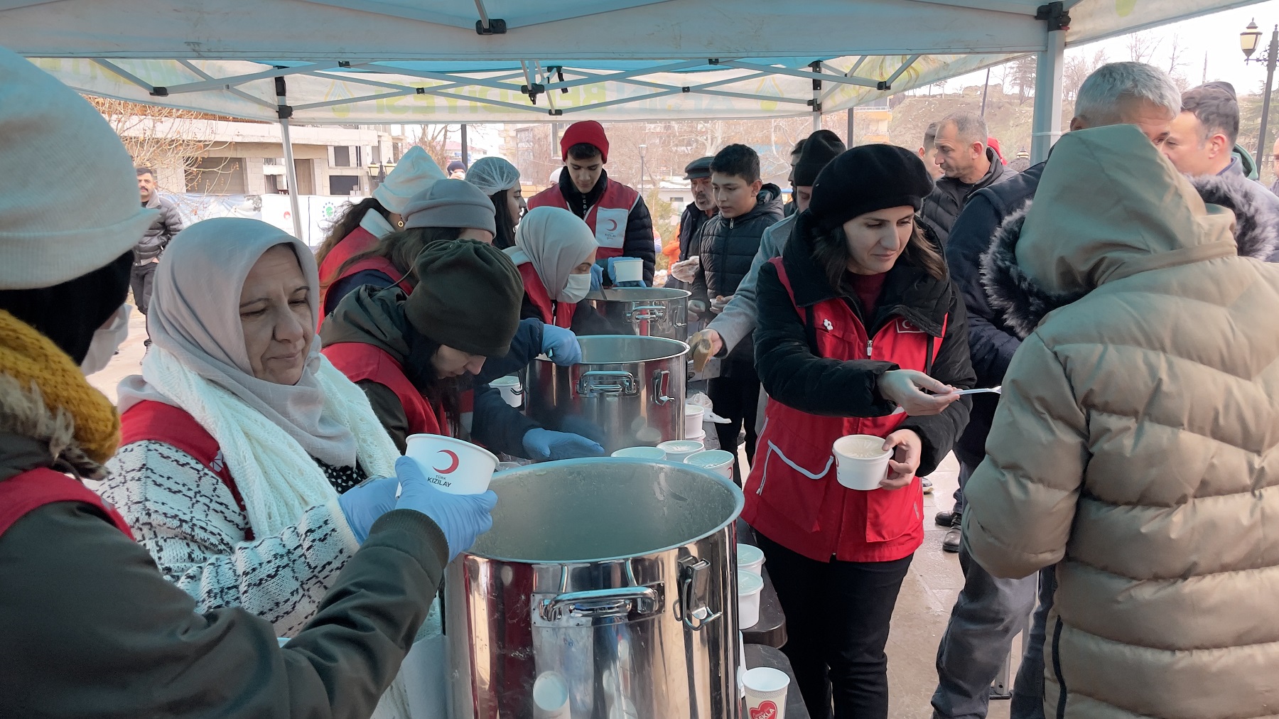 Afşin’de Deprem Şehitleri, Felaketin 3. Yılında Dualarla Yâd Edildi (8)