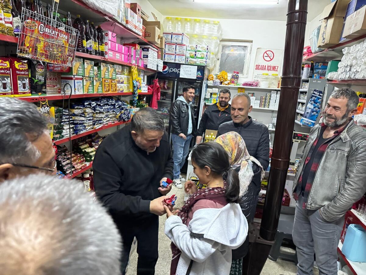 Ak Parti Afşin Teşkilatı Altunelma Mahallesi’nde Vatandaşlarla Buluştu