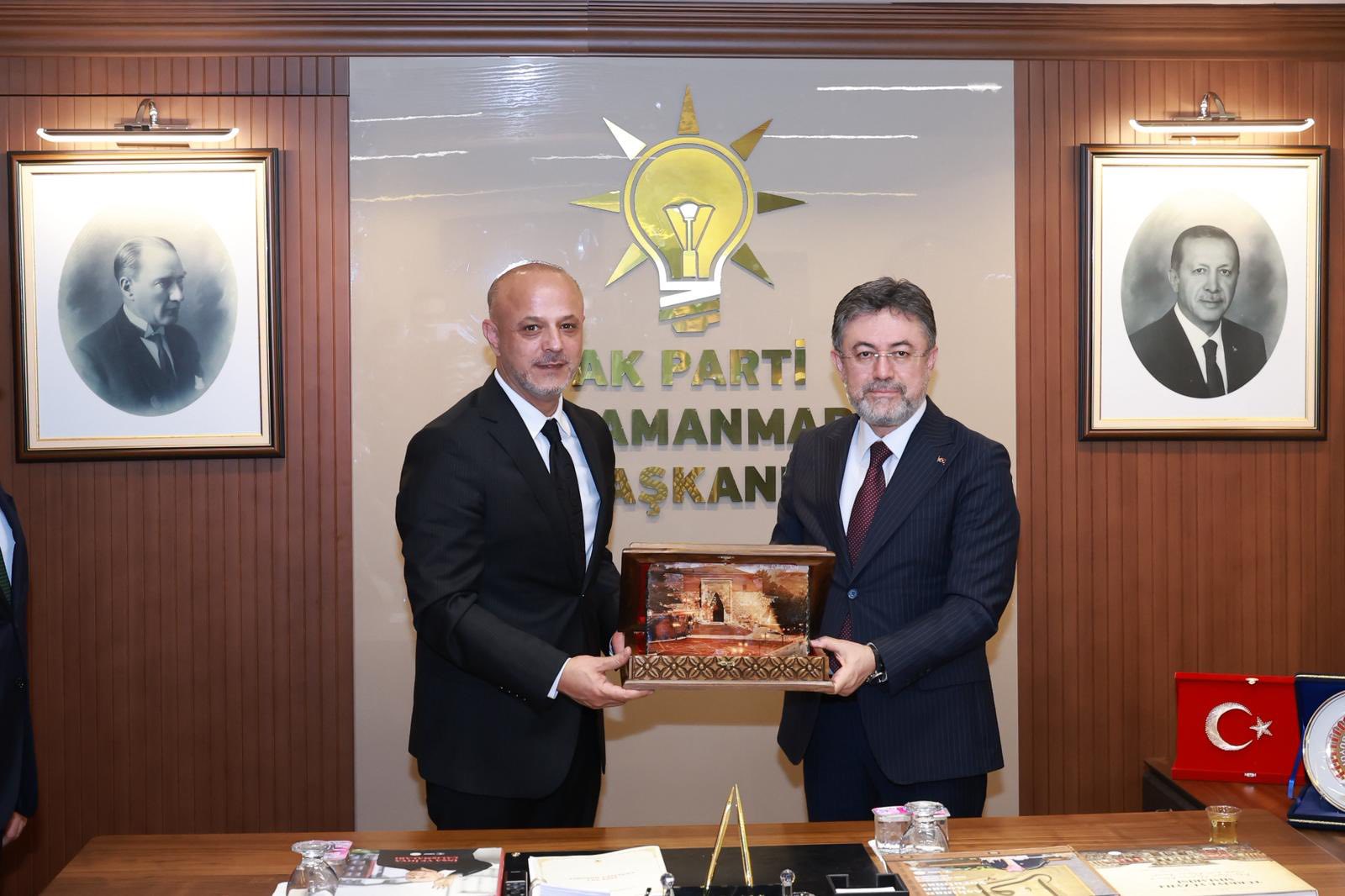 Ak Parti Kahramanmaraş Teşkilatı İl Başkanlığında Bir Araya Geldi1