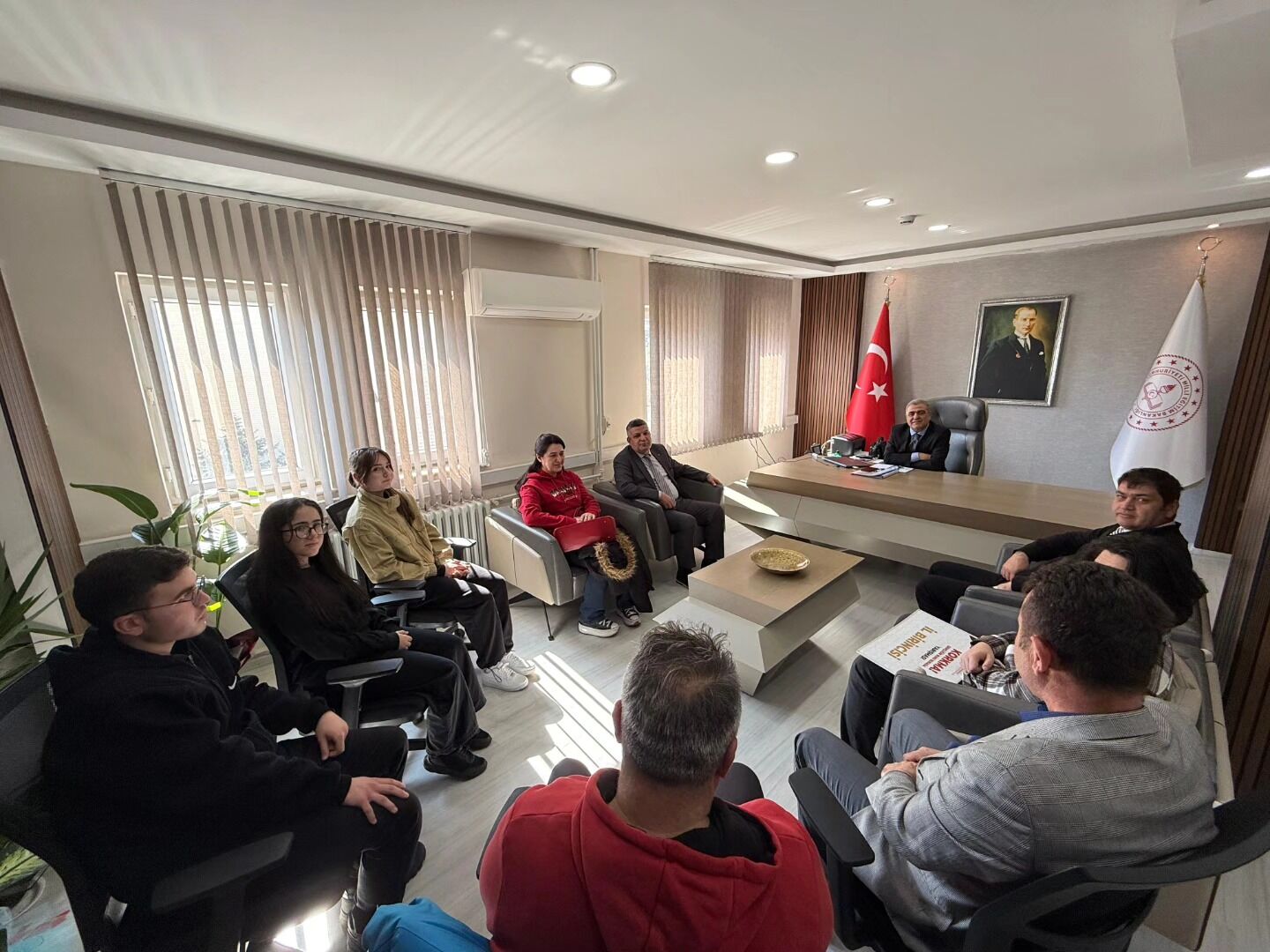 Bilgi Yarışması Şampiyonlarından Başkan Kıraç’a Ziyaret3