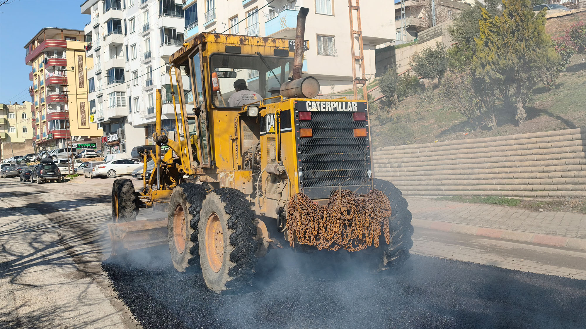 Büyükşehir, Dulkadiroğlu’nda Yolları Birbir Yenilemeye Devam Ediyor (4)