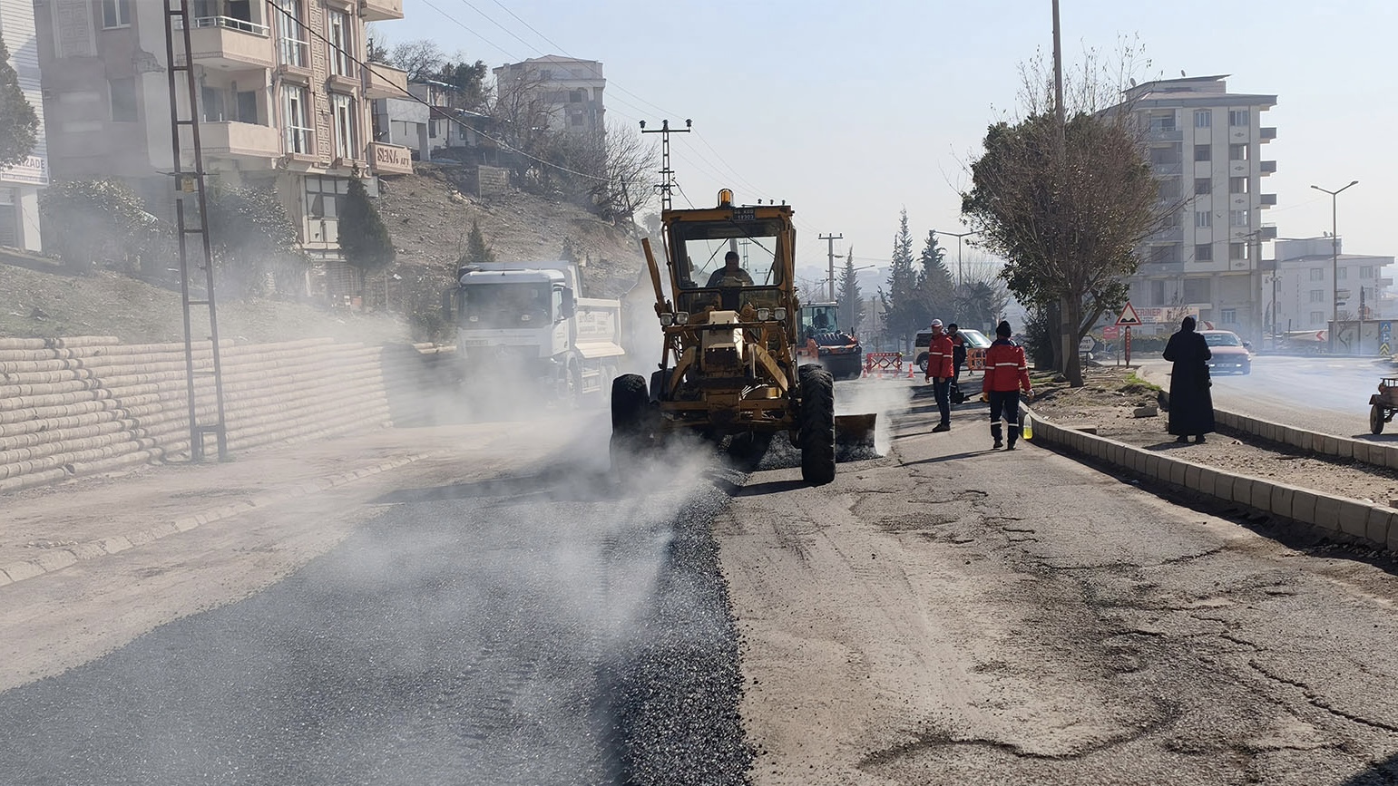 Büyükşehir, Dulkadiroğlu’nda Yolları Birbir Yenilemeye Devam Ediyor (5)