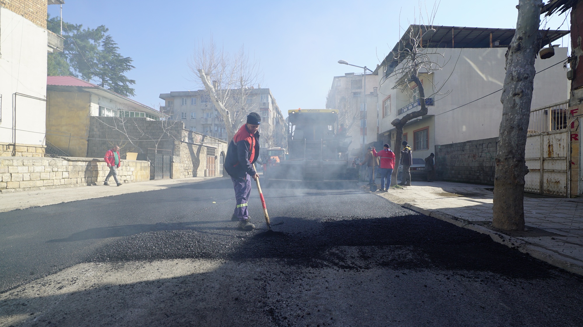 Büyükşehir, Yol İyileştirmelerini Aralıksız Sürdürüyor (3)