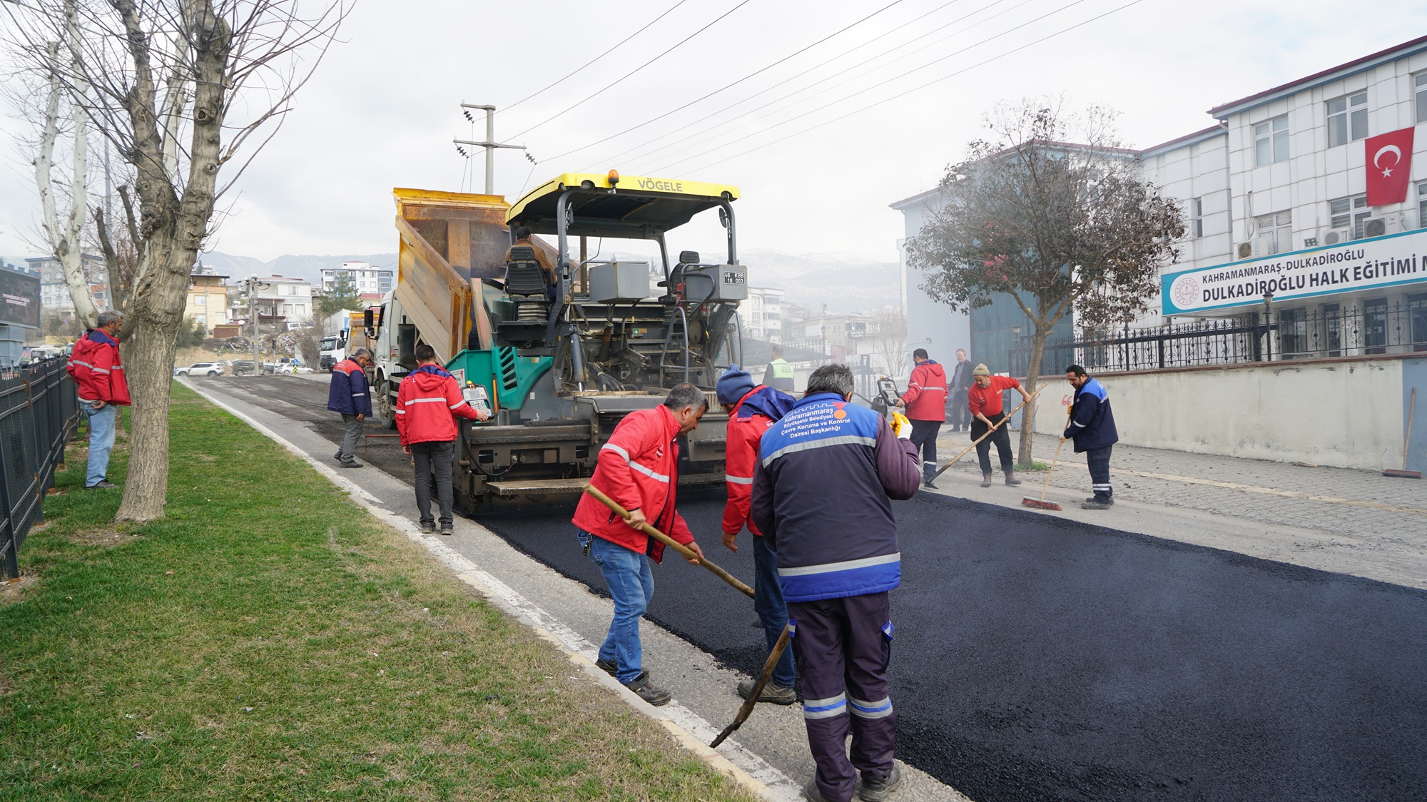 Büyükşehir’den Dulkadiroğlu Ve Onikişubat’ta Asfalt Seferberliği (2)