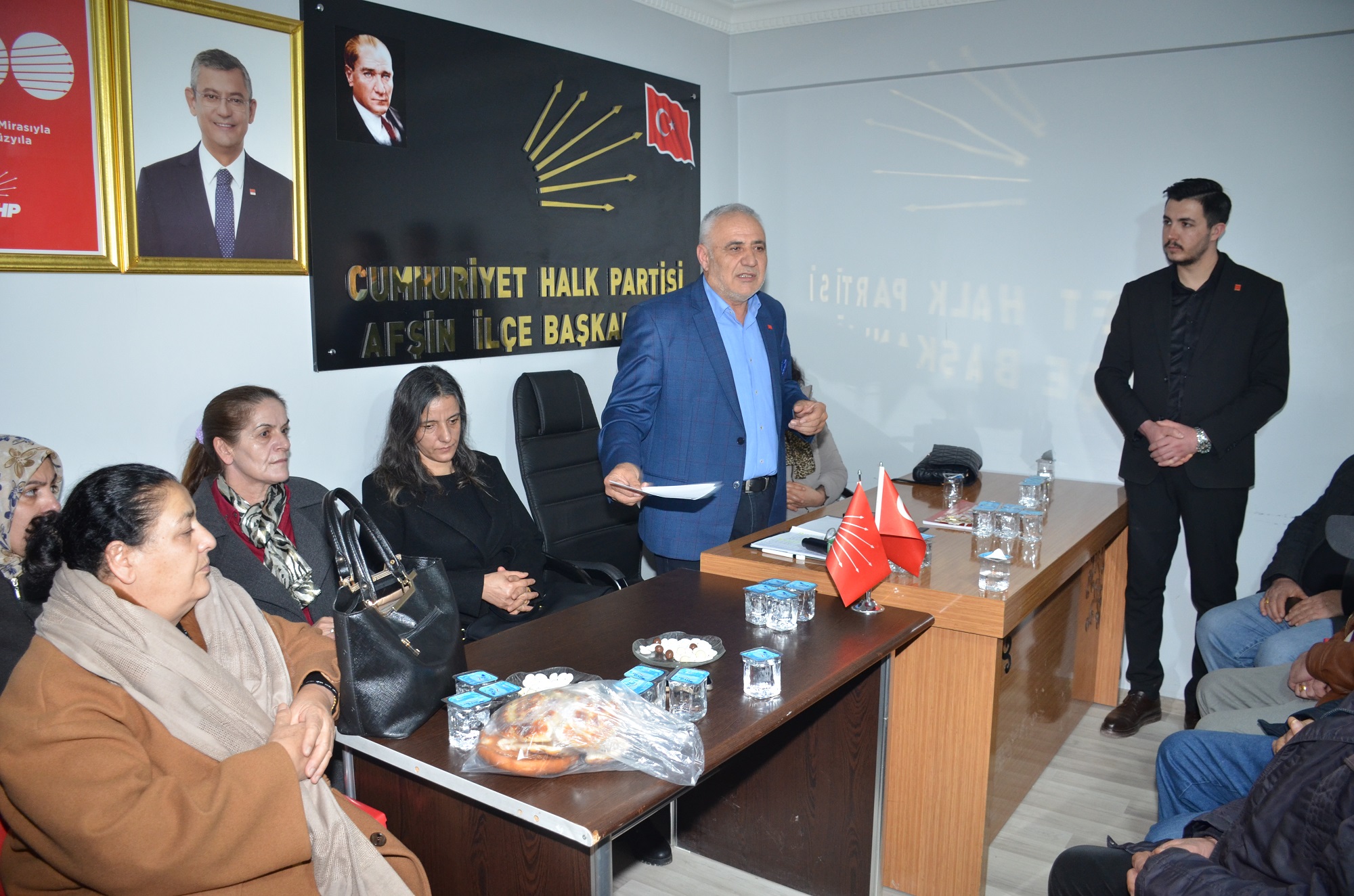 Chp Afşin Teşkilatı, Deprem Şehitlerini Andı (5)