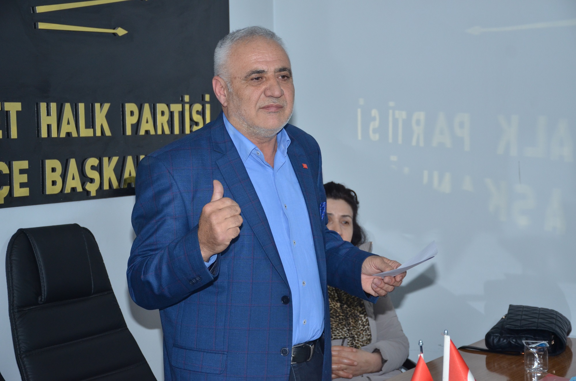 Chp Afşin Teşkilatı, Deprem Şehitlerini Andı (7)