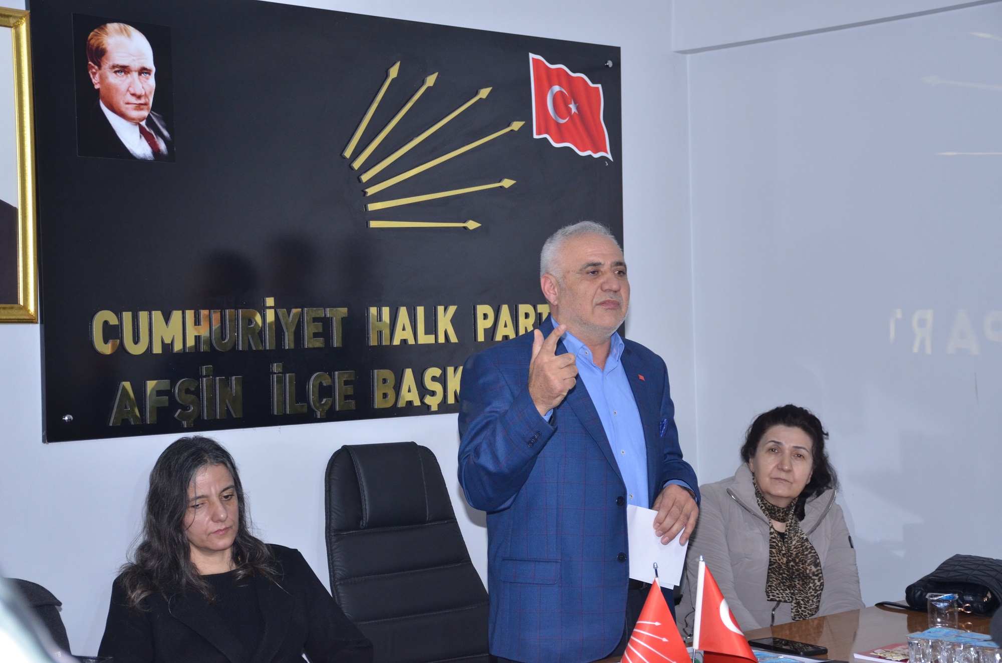 Chp Afşin Teşkilatı, Deprem Şehitlerini Andı (8)