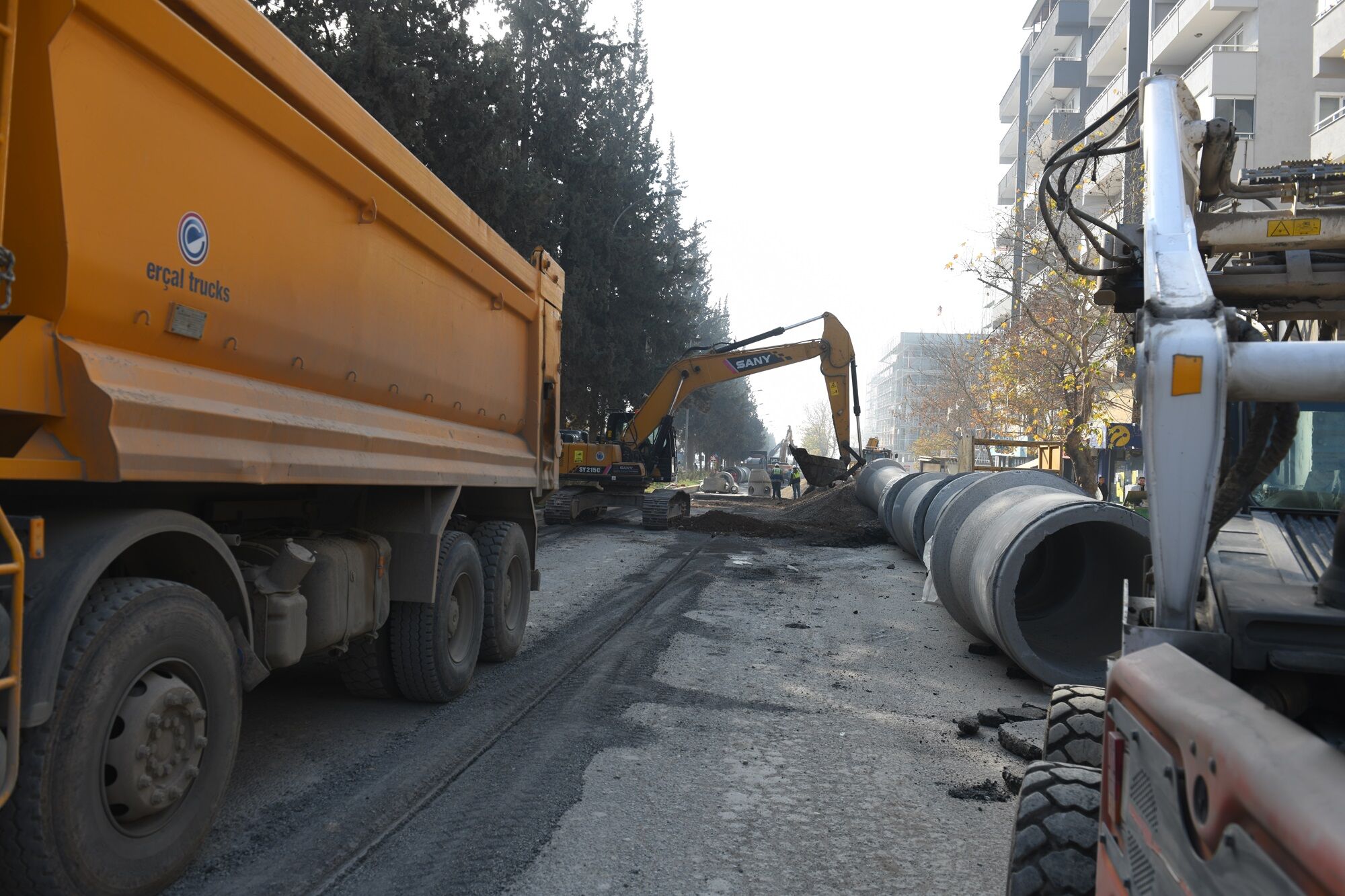 Depremlerde Hasar Gören Kahramanmaraş'taki Altyapı Sil Baştan Yapılıyor (7)