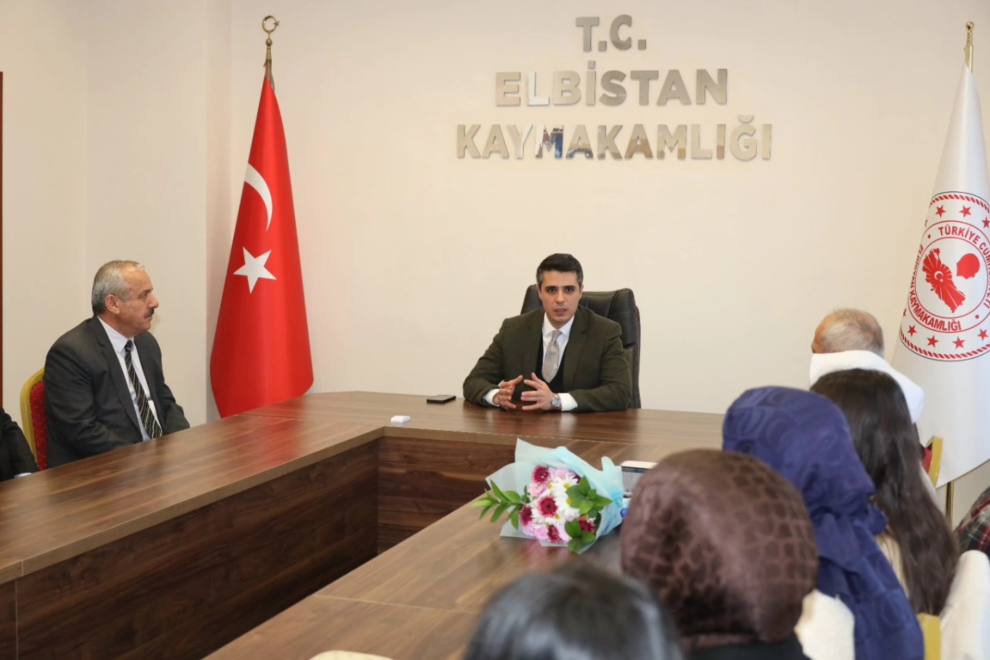 Elbistan’a Yeni Atanan Öğretmenlerden Kaymakam Demirel’e Ziyaret4