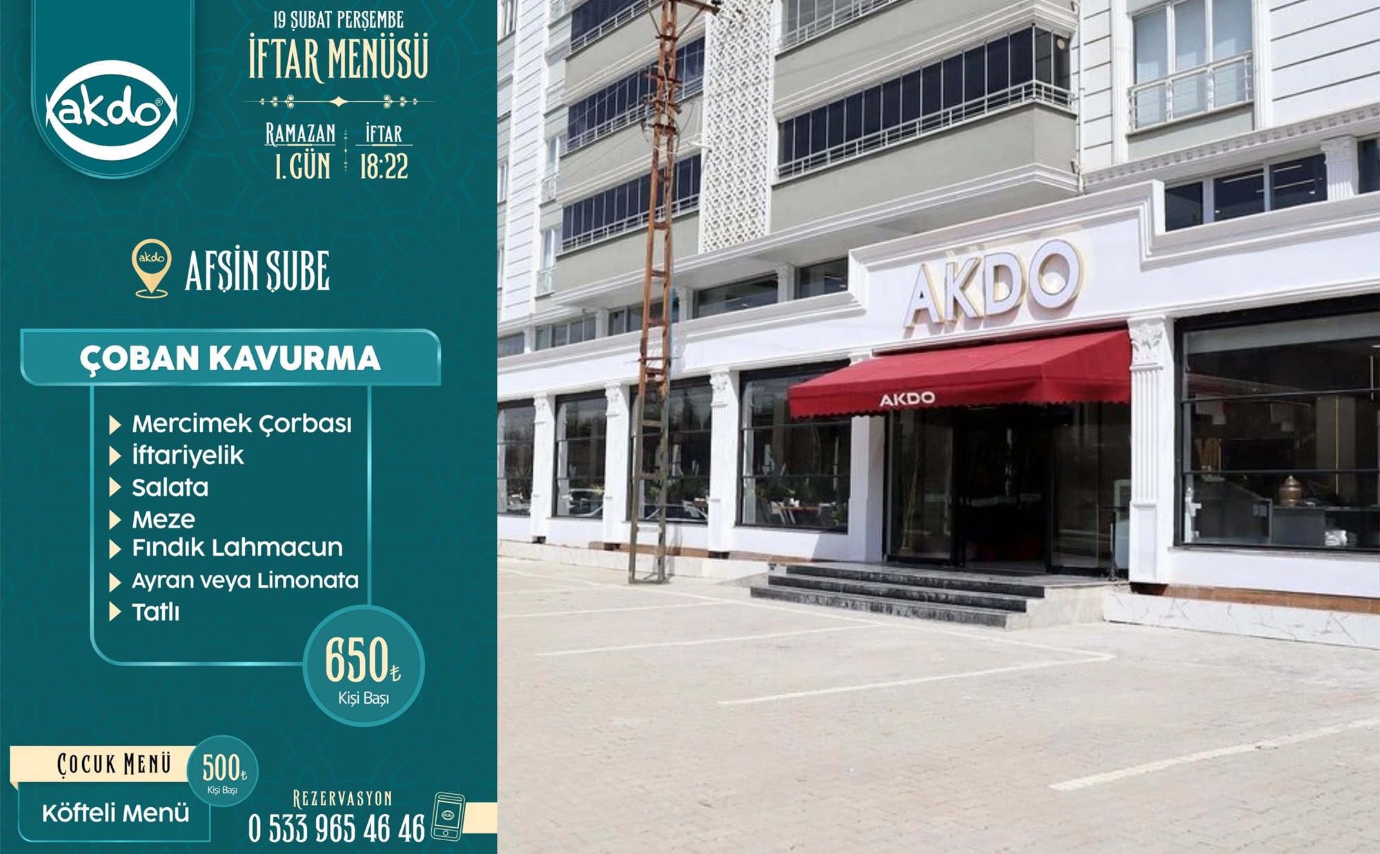 Iftar Menüleri Akdo