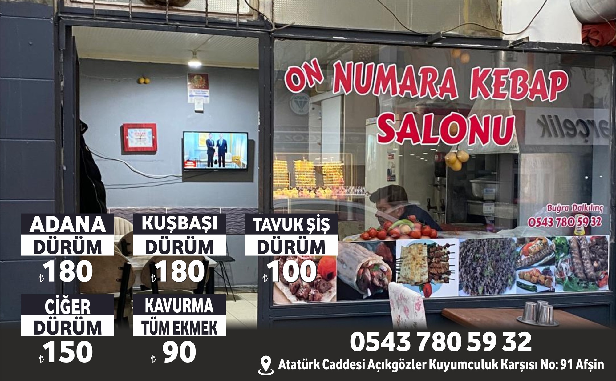 Iftar Menüleri On Numara Kebap