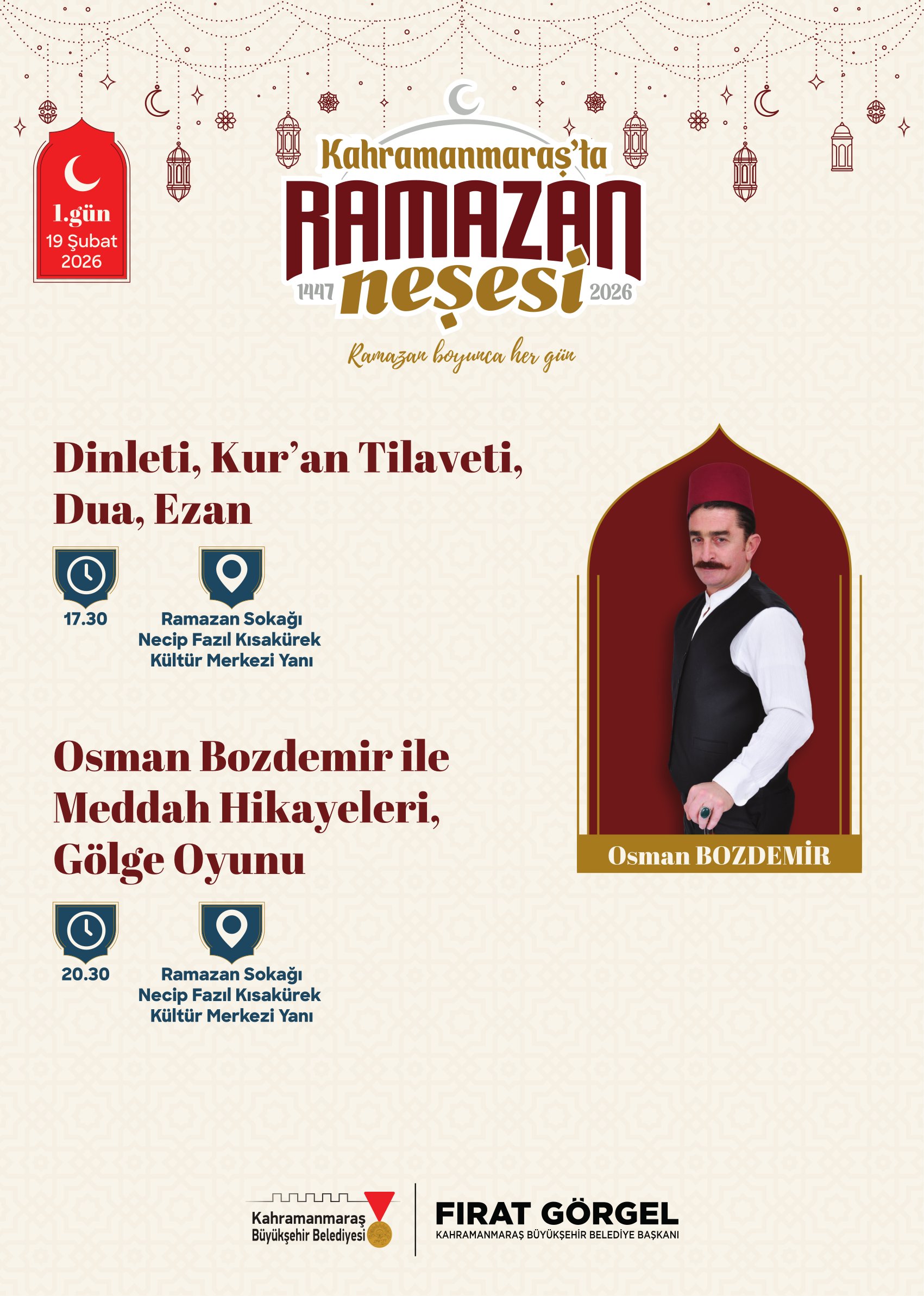 İftar Sonrası Ramazan Sokağı’nda Buluşalım