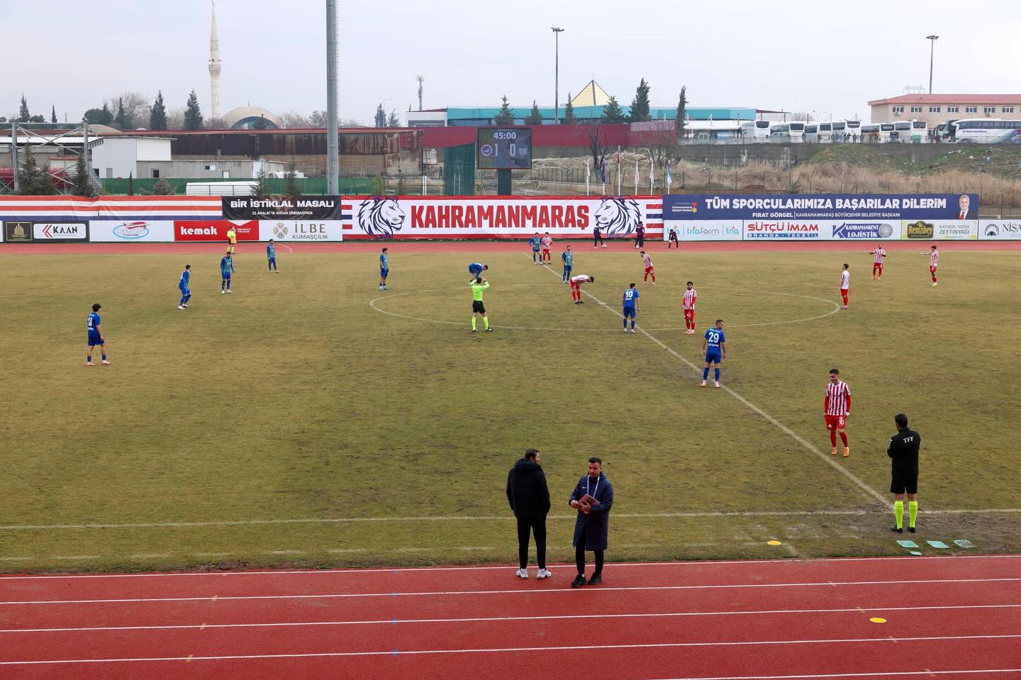 Kahramanmaraş Siyasilerinden İstiklalspor’a Tribün Desteği (3)