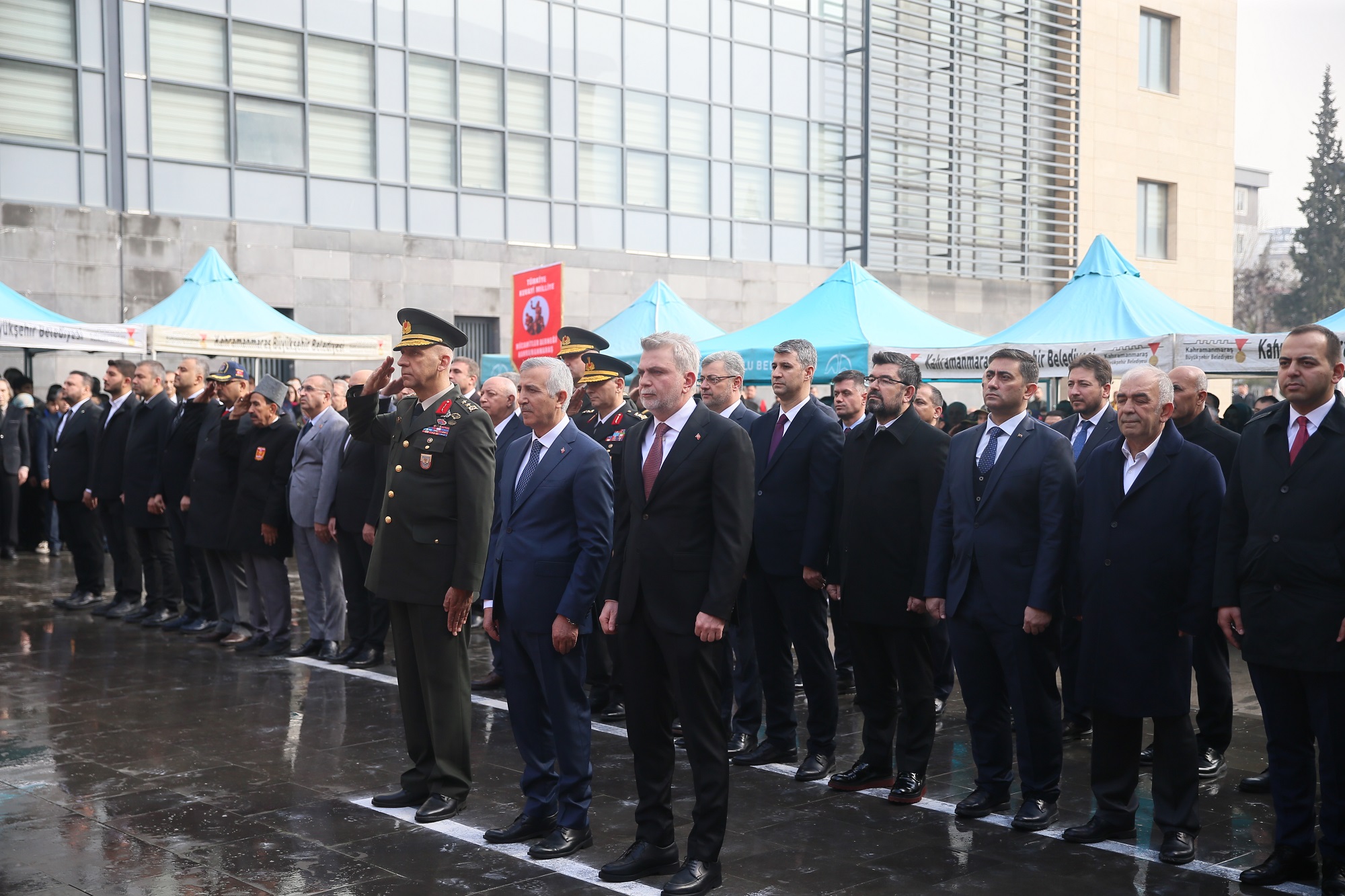 Kahramanmaraş'ın Düşman İşgalinden Kurtuluşunun 106. Yıl Dönümü Kutlandı (1)