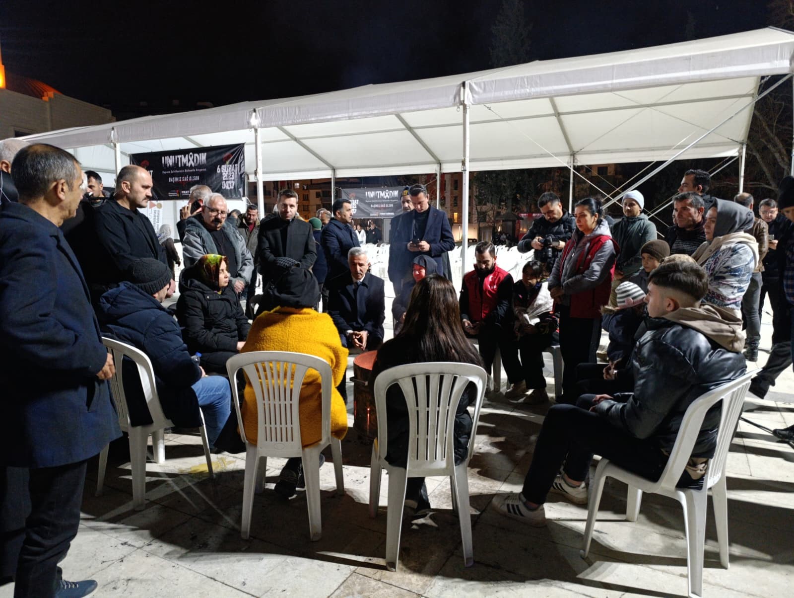 Kahramanmaraş'ta 6 Şubat Depremlerinde Hayatını Kaybedenler Dualarla Anıldı (3)