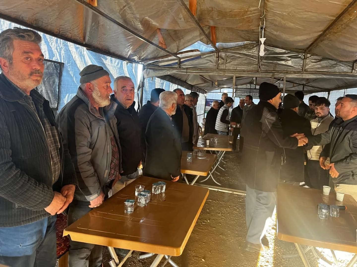 Kaymakam Sarıdoğan’dan Atalay Ailesine Taziye Ziyareti