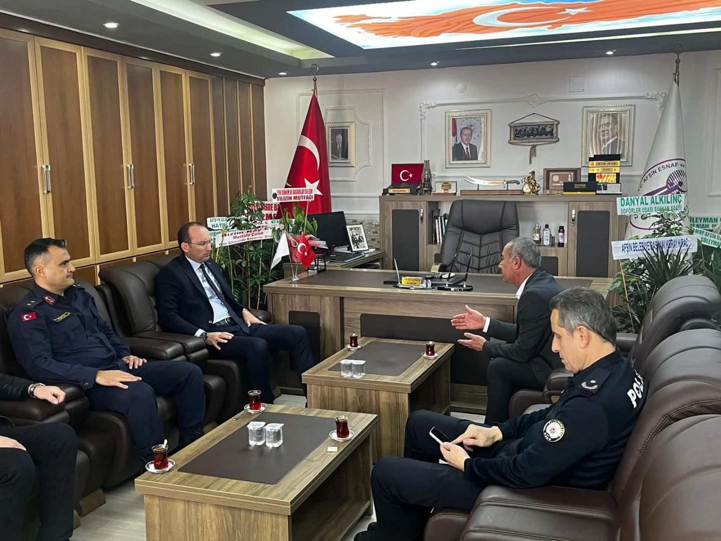 Kaymakam Sarıdoğan’dan Oda Başkanlarına Hayırlı Olsun Ziyareti3