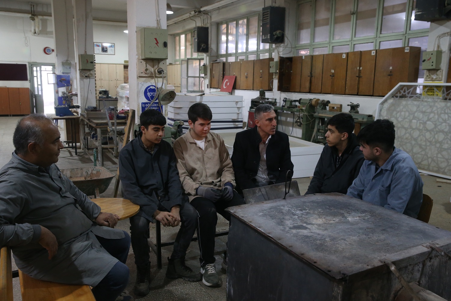 Meslek Liselerinde Depreme Rağmen Üretim Arttı (2)