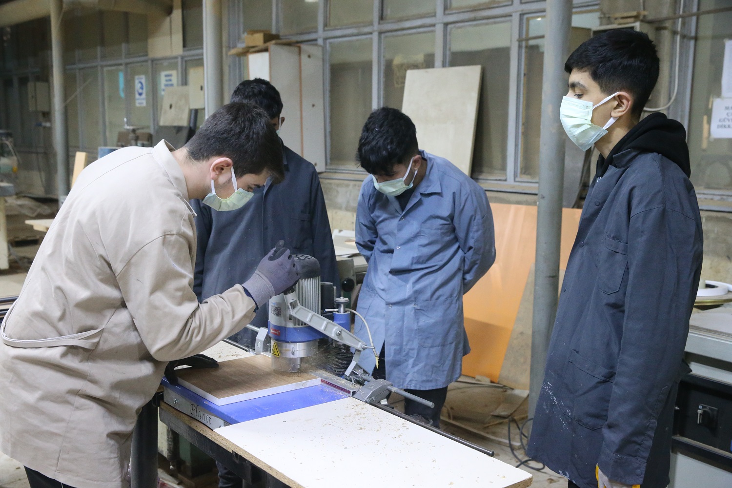 Meslek Liselerinde Depreme Rağmen Üretim Arttı (4)