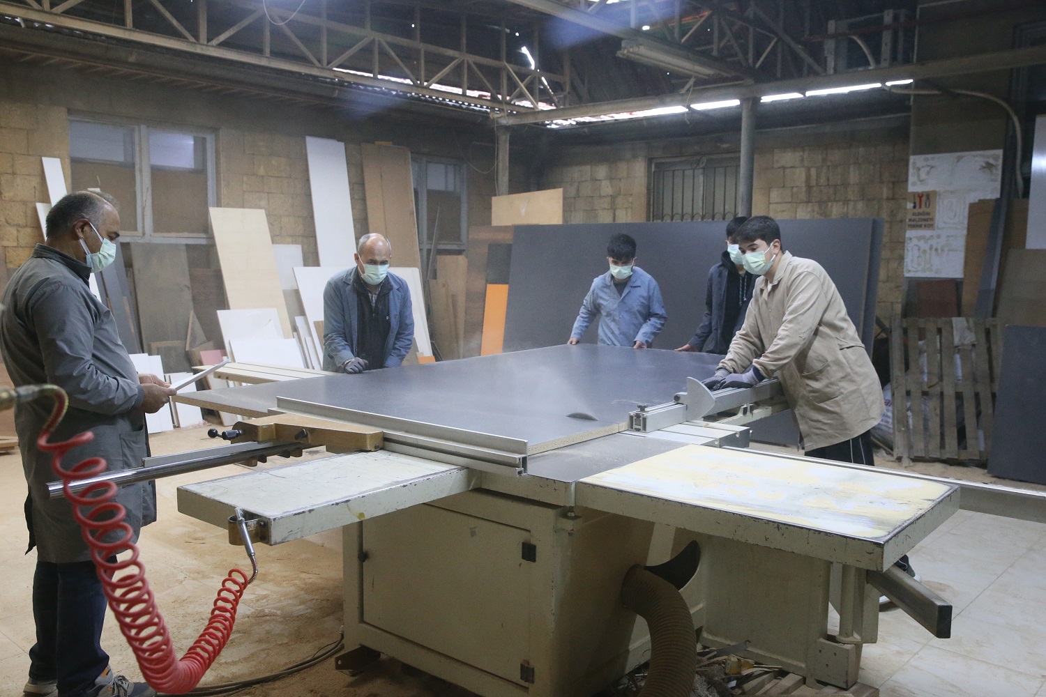 Meslek Liselerinde Depreme Rağmen Üretim Arttı (6)