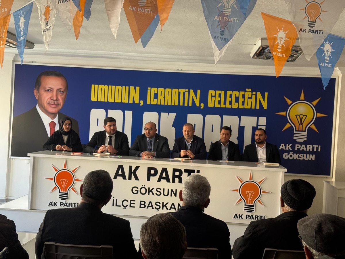 Milletvekili Şahin Andırın Ve Göksun’da İlçe Danışma Toplantılarına Katıldı