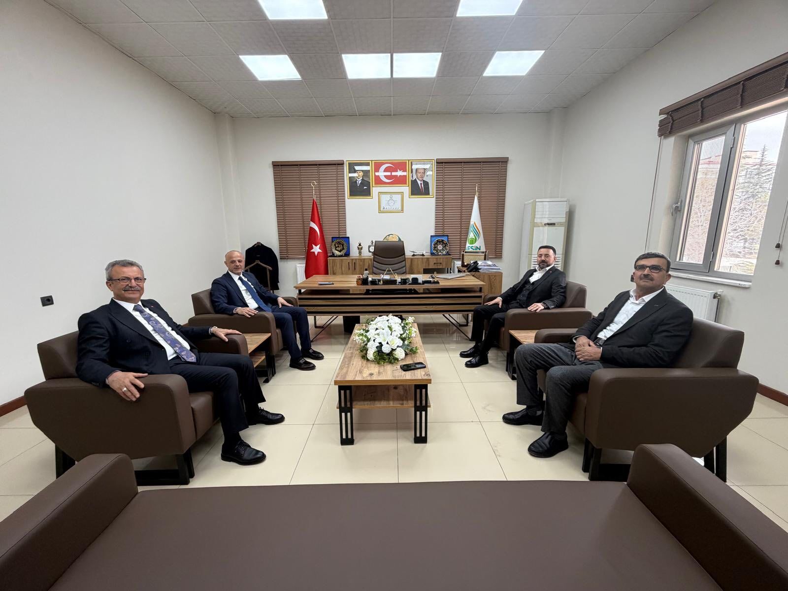 Osmaniye Ellek Belediye Başkanı Abbas Yeşildemir’den Afşin Belediyesi’ne Ziyaret1