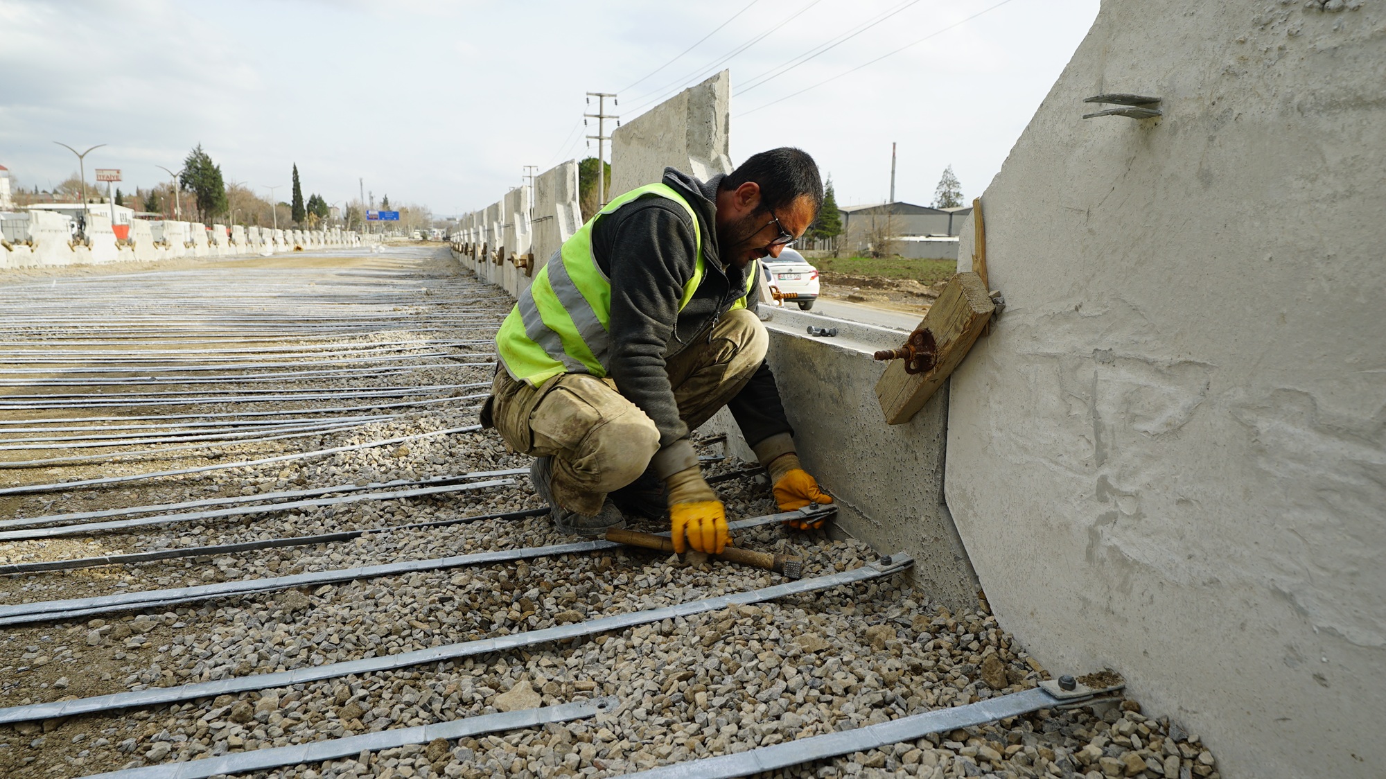 Sanayi Kavşağı İnşaatı Hızla Devam Ediyor (1)