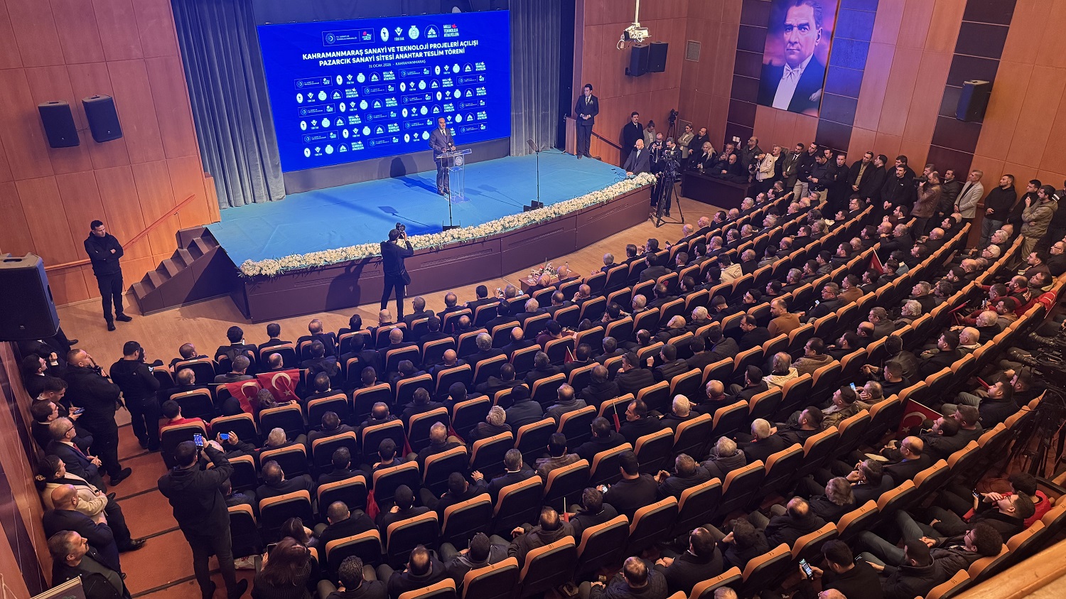 Sanayi Ve Teknoloji Bakanı Kacır Kahramanmaraş'ta Anahtar Teslim Törenine Katıldı (2)