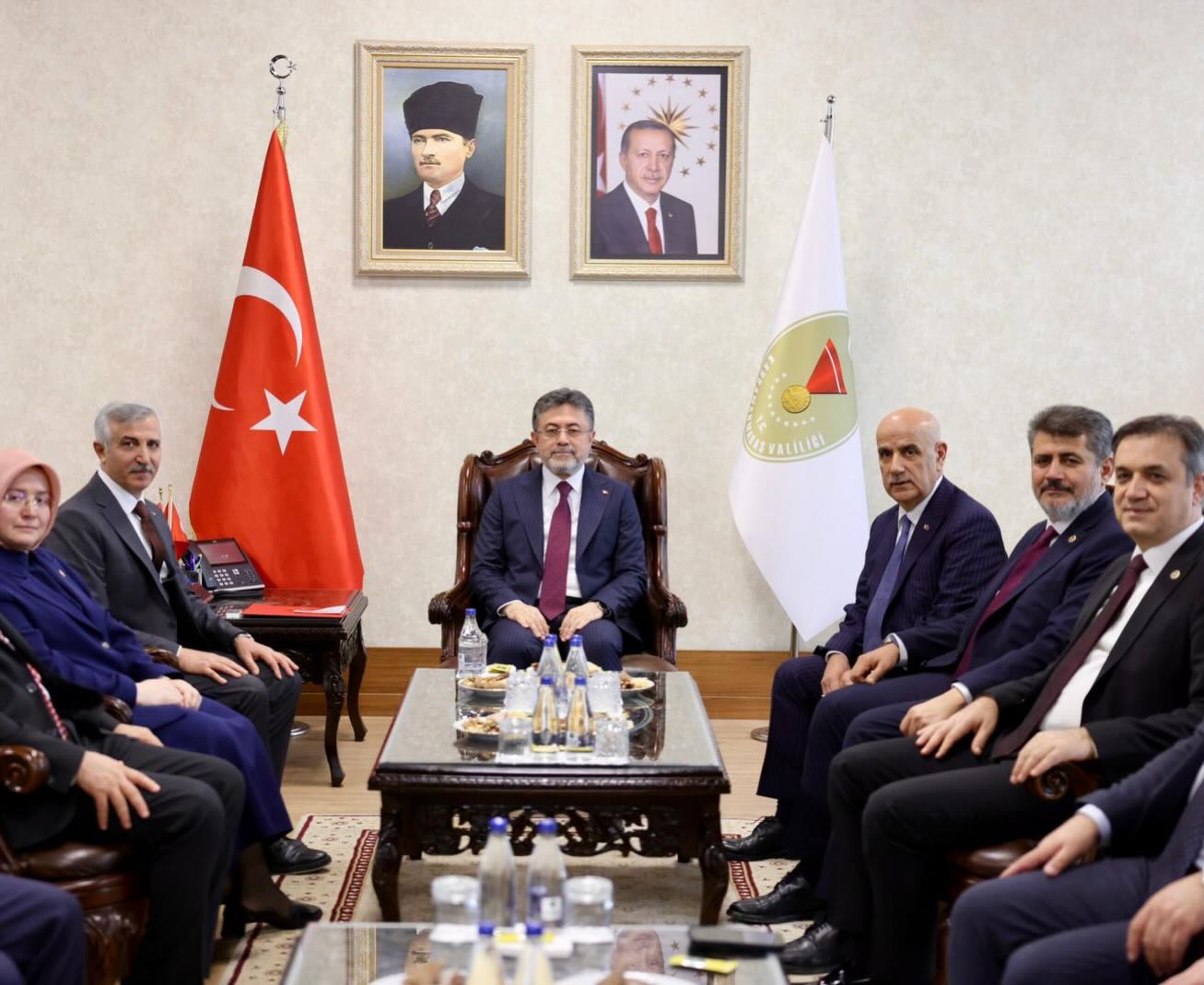 Tarım Ve Orman Bakanı Yumaklı Vali Ünlüer'i Ziyaret Etti4