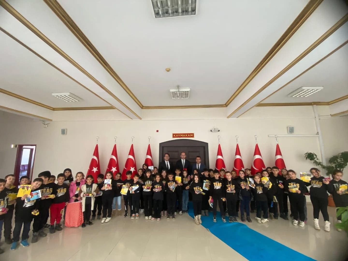 Teaş İstiklal İlkokulu Öğrencilerinden Kaymakam Sarıdoğan’a Ziyaret1