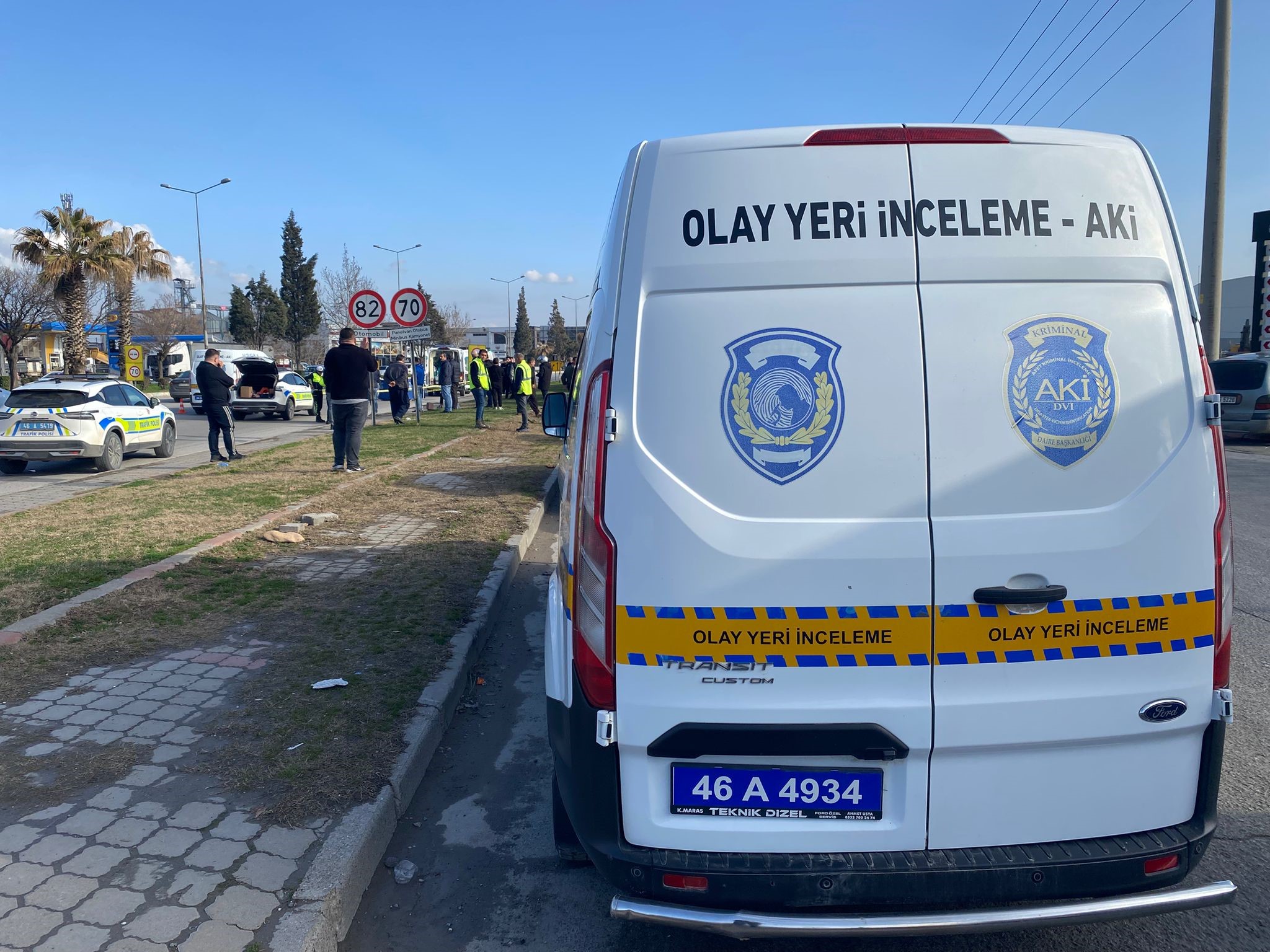 Tırın Çarptığı Yaya Hayatını Kaybetti (2)