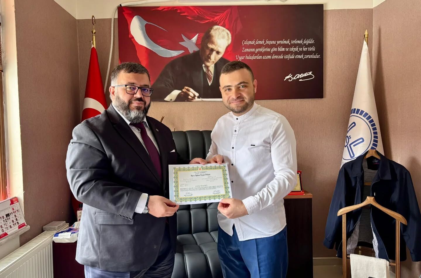 Afşin Müftülüğü’nden Başarı ve Vefa Örneği