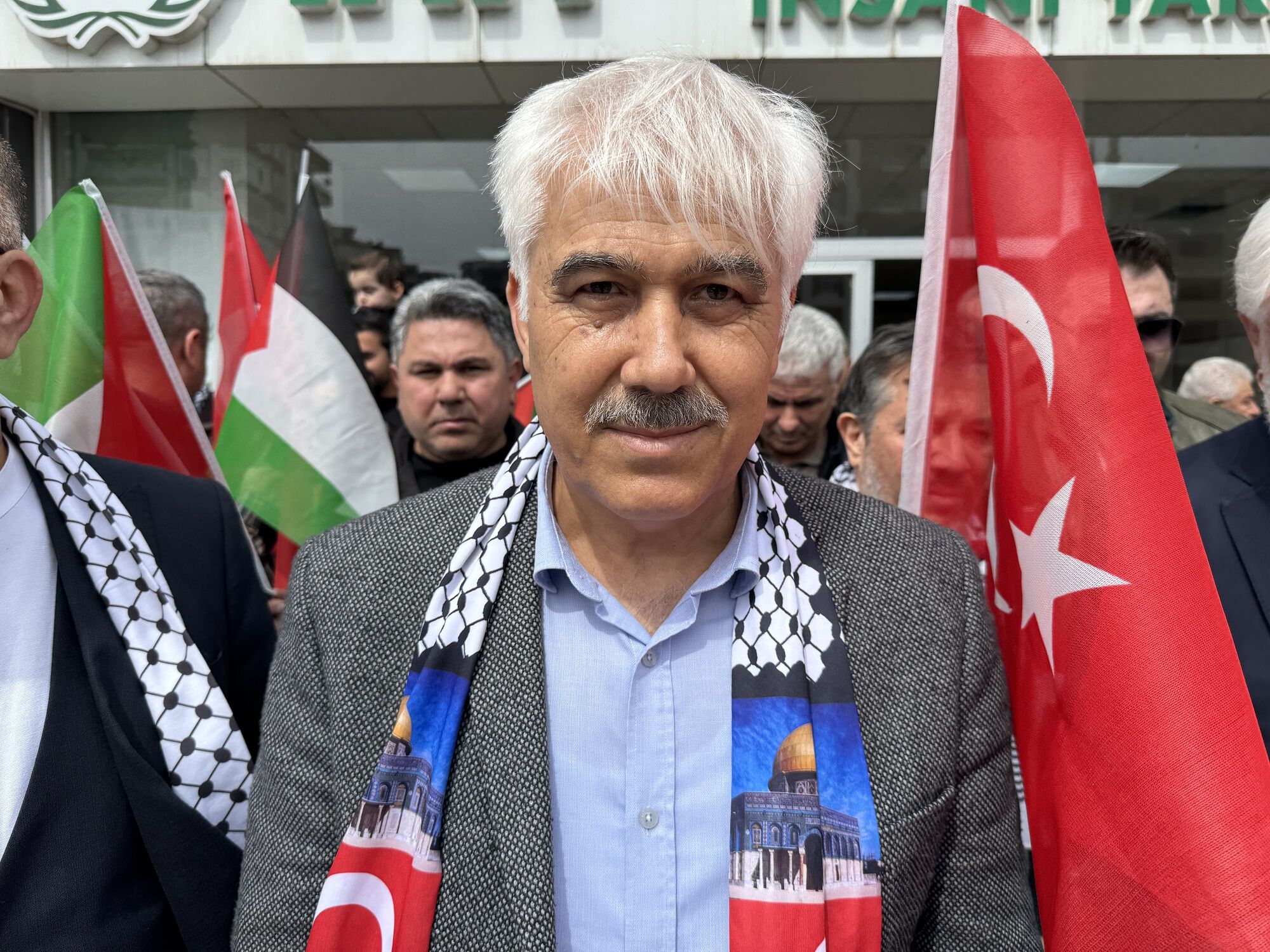 Abd Ve İsrail'in İran, Lübnan Ve Gazze'ye Yönelik Saldırıları Kahramanmaraş'ta Protesto Edildi (1)