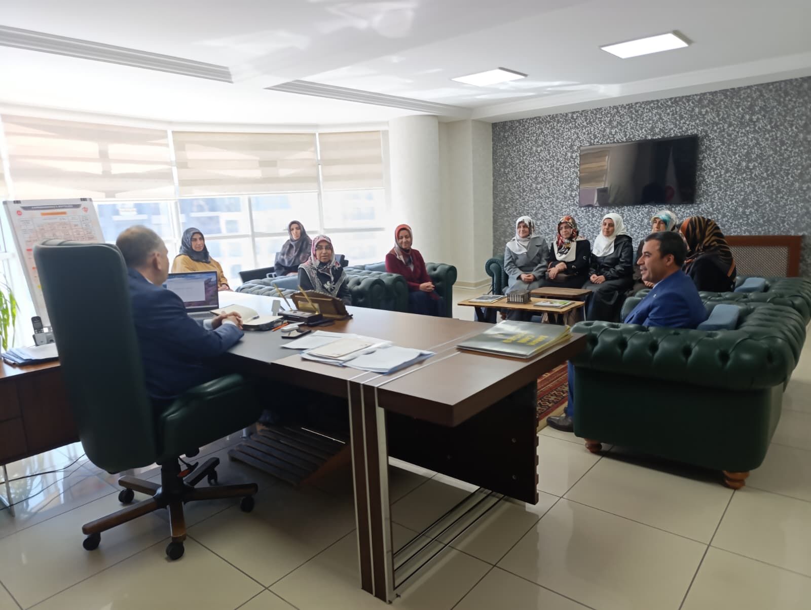 Adrb Çalışanlarından Müftü Güller’e Hayırlı Olsun Ziyareti1