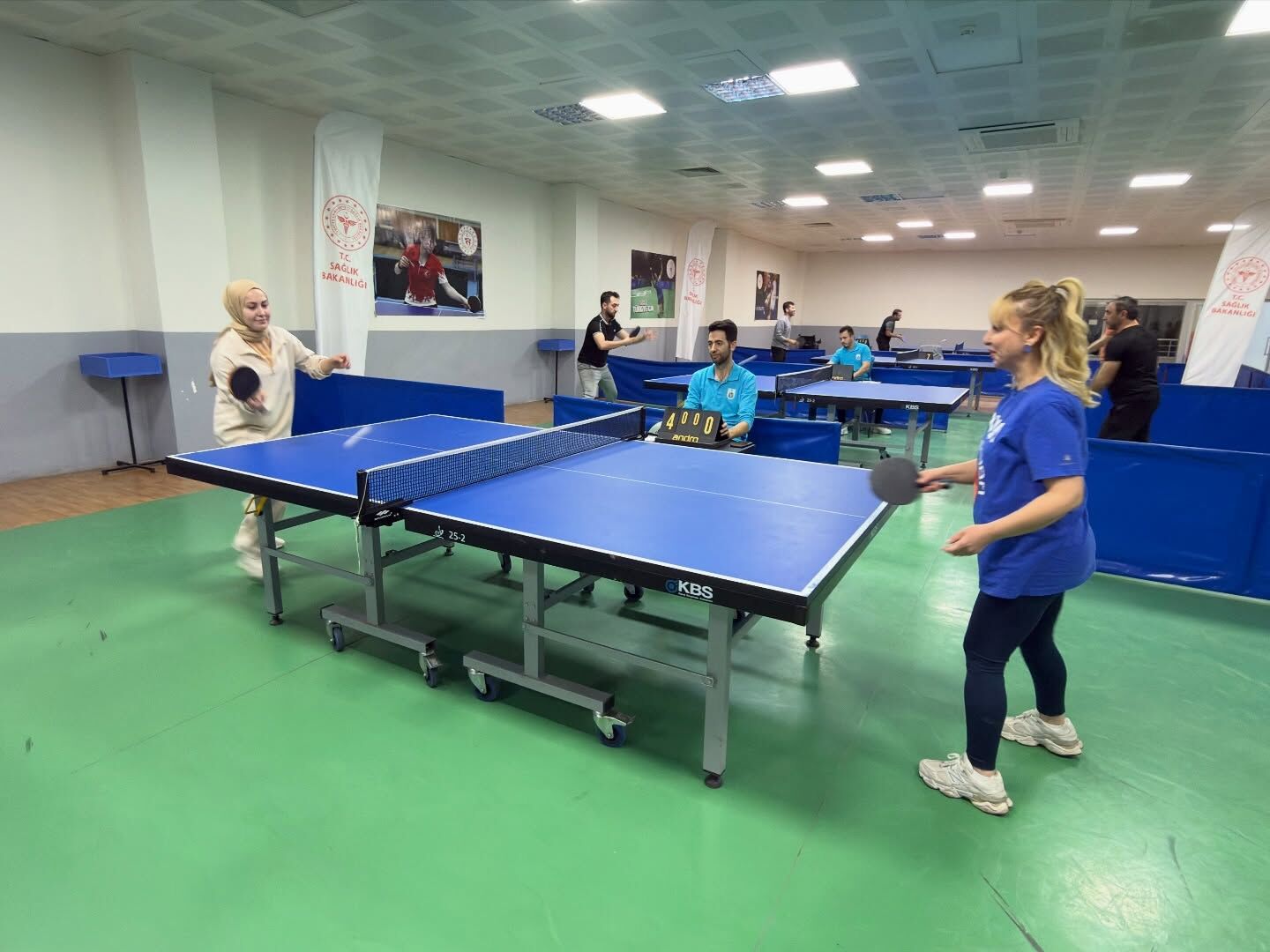 Afşin İlçe Sağlık Müdürlüğü Masa Tenisi Turnuvasında Üçüncü Oldu10
