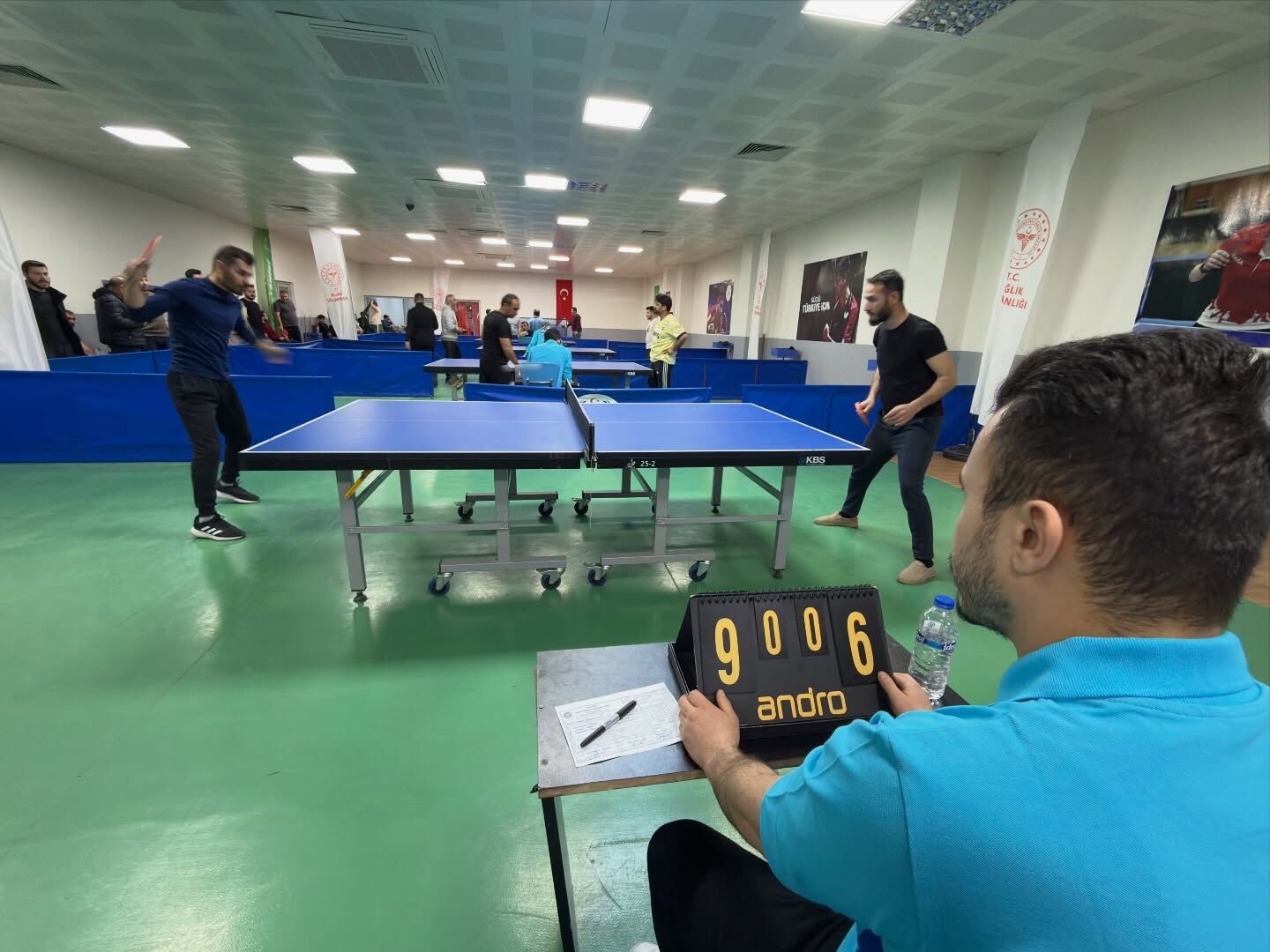 Afşin İlçe Sağlık Müdürlüğü Masa Tenisi Turnuvasında Üçüncü Oldu11