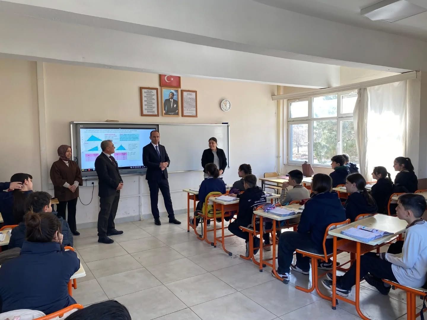 Afşin Kaymakamı Muammer Sarıdoğan’dan Okullara Ziyaret1