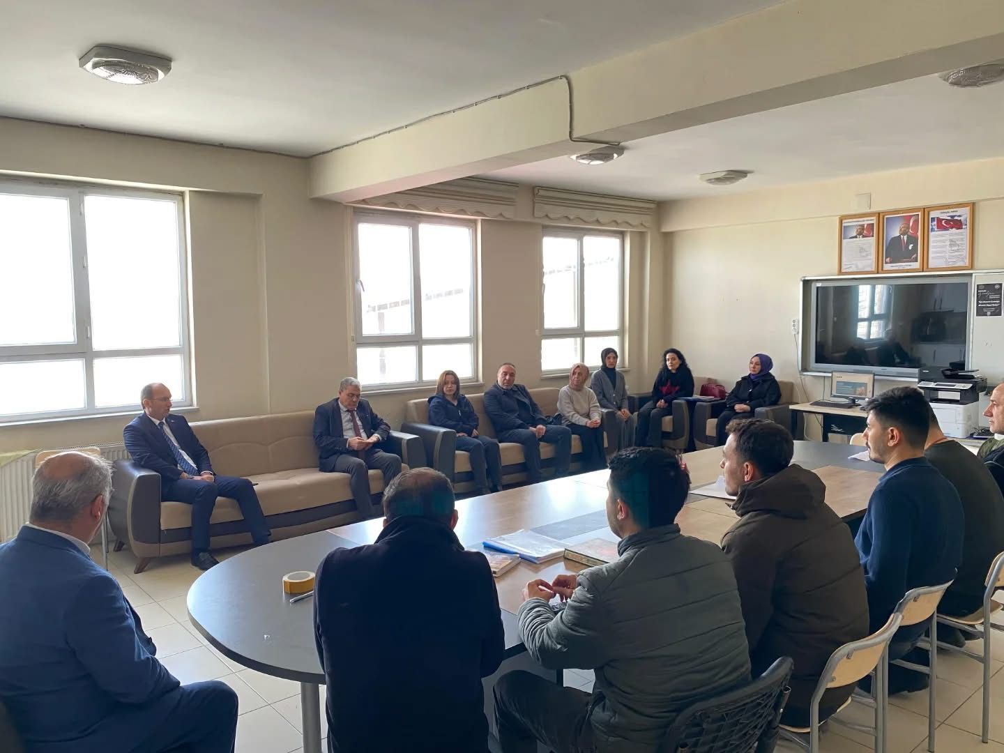 Afşin Kaymakamı Muammer Sarıdoğan’dan Okullara Ziyaret5