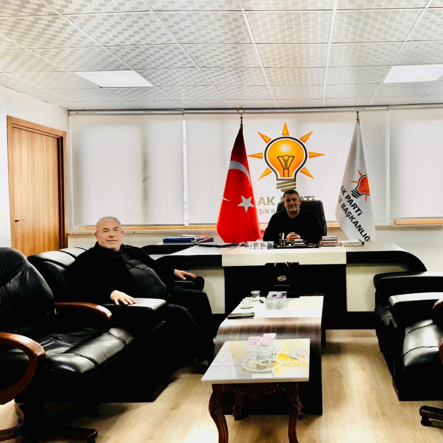 Afşin’de Ak Parti İlçe Teşkilatına Ziyaretler Sürüyor