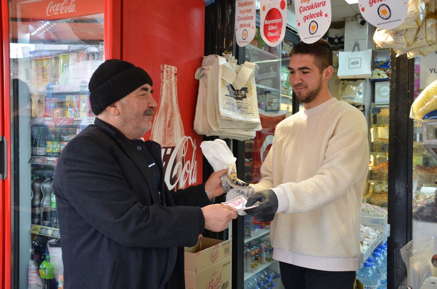 Afşin’de Arefe Günü Çarşı Dolup Taştı (12)