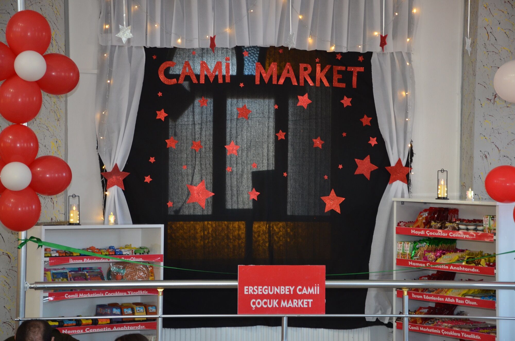 Afşin’de Çocuklara Camiyi Sevdirmeyi Amaçlayan ‘Çocuk Market’ Açıldı (9)