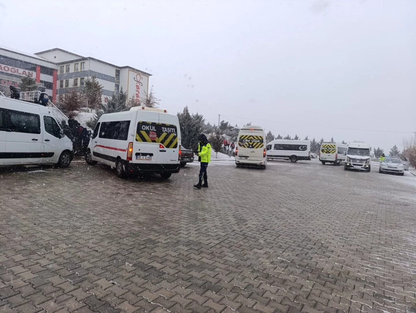 Afşin’de Okul Servisleri Denetlendi