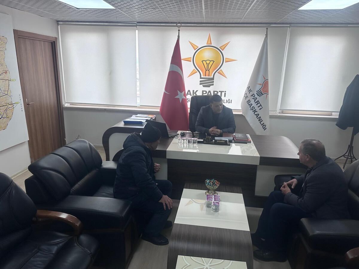 Ak Parti Afşin İlçe Başkanlığı’nda Ziyaret Yoğunluğu3