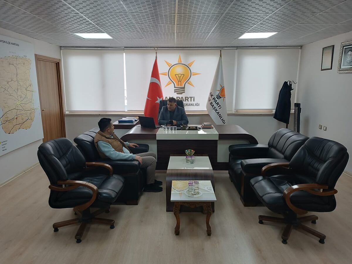 Ak Parti Afşin İlçe Başkanlığı’nda Ziyaret Yoğunluğu6