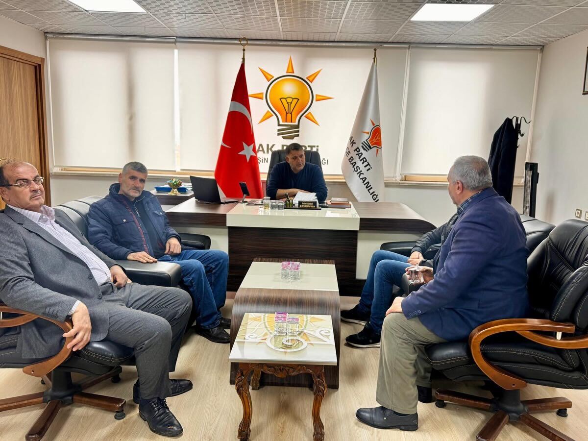 Ak Parti Afşin İlçe Başkanlığı’nda Ziyaretler Sürüyor